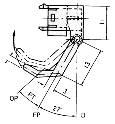 光電開關(guān)致動(dòng)器形式L