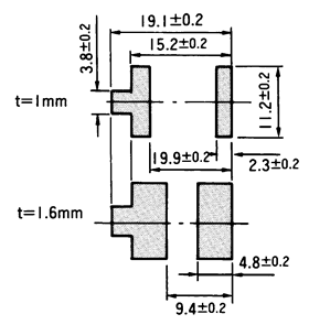 光電傳感器（光學傳感器）OJ-5101PCB板插孔