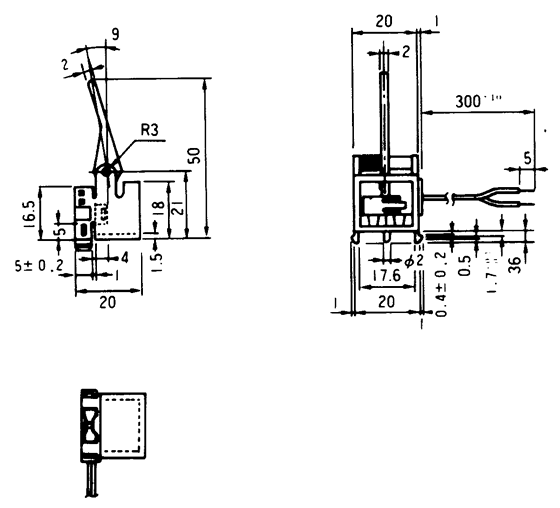 AS-303接近開關(guān)尺寸
